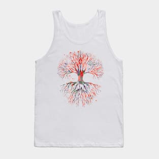 Tree of life watercolor painting 3 Tank Top